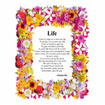 Life Flower Frame photo sculptures