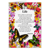 Life - Flower Garden Frame cards