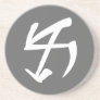 Life Glyph Coaster in Kamakawi - white