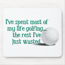 Life Golfing mousepads