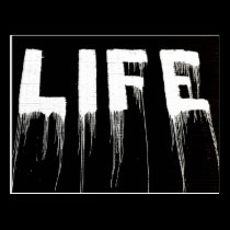 Life Graffiti Drips postcards