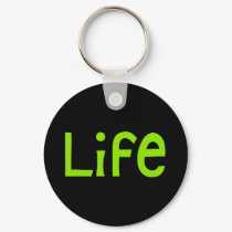 Life green Keychain