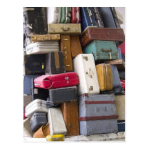 Life has a lot of baggage 2 post cards