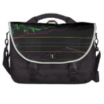 Life Has it's ups and down's:A stock chart Laptop Commuter Bag