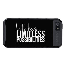 Life Has Limitless Possibilities Inspirational iPhone 5 Case
