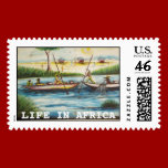 LIFE IN AFRICA stamps