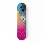 "LIFE IN STEREO" SKATE BOARD DECK