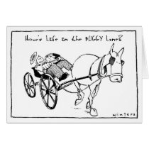 Life in the Buggy Lane cards