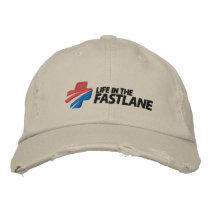 Life in the Fast Lane Cap Embroidered Hats