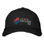 Life in the Fast Lane Hat (Dark) embroidered hats