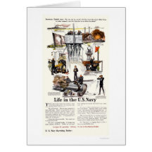 Life in the U.S. Navy Greeting Cards
