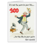 'Life in Your Years' 100th Birthday Card