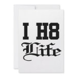 life personalized announcement