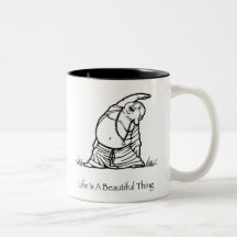 Life Is A Beautiful Thing Buddha Coffee Mug
