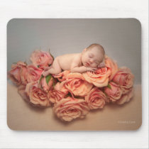 Life is a bed of roses mouse mat