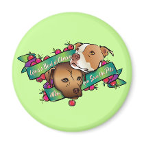 Life is a Bowl of Cherries... Fridge Magnet