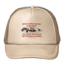Life is a Hobby Between Games Trucker Hat