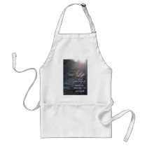 Life is a Journey quote inspirational apron gifts