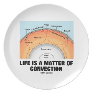 Life Is A Matter Of Convection (Earth Science) Party Plates