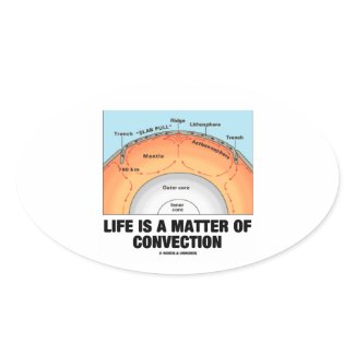 Life Is A Matter Of Convection (Earth Science) sticker