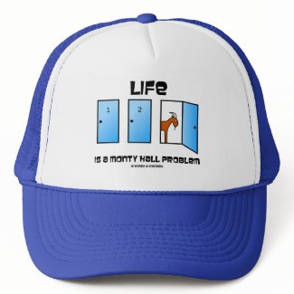 Life Is A Monty Hall Problem (Three Doors) hat