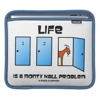 Life Is A Monty Hall Problem (Three Doors) rickshawsleeve
