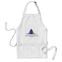 Life Is A Percentage Play (Statistics Humor) Apron