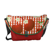 Life is a Picnic with Cherries Courier Bags