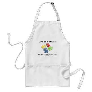 Life Is A Puzzle Have You Figured It Out Yet? Aprons