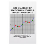 Life Is A Series Of Stationary Pts Inflection Pts Stationery Design