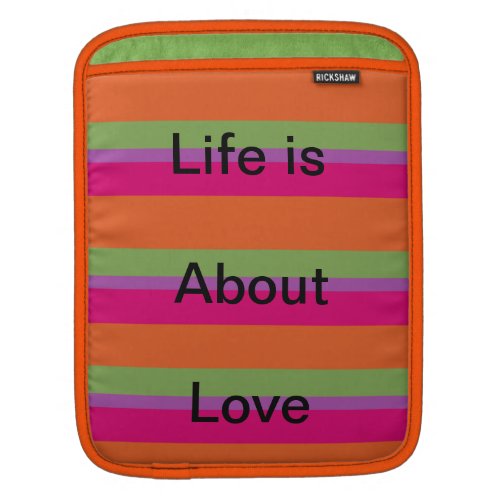 life is about love rickshaw_sleeve