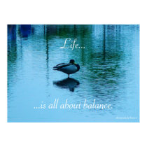 Life..., ...is all about balance poster posters by JBPEANUT Life..., ...is all about balance poster posters