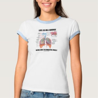 Life Is All About Being Able To Breathe Freely shirt
