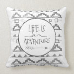 Life Is An Adventure by VOL25 Pillows