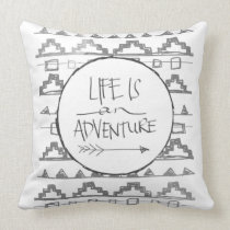 Life Is An Adventure by VOL25 pillows