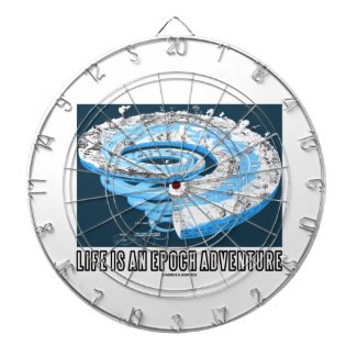 Life Is An Epoch Adventure (Geological Time) Dartboard