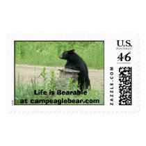 Life is Bearable postage by windeagle Life is Bearable postage