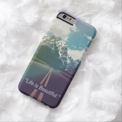 Life is beautiful barely there iPhone 6 case