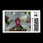 Life is Beautiful Floral Postage Stamp stamps