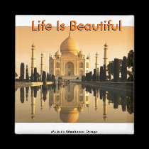 Life is Beautiful (Mojisola A Gbadamosi) magnets by adeolagbadamosi Life is Beautiful (Mojisola A Gbadamosi) magnets