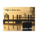 Life is better here. Meredith, NH postcards by moonartdesign Life is better here. Meredith, NH postcards
