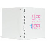 LIFE IS BETTER ON ICE! VINYL BINDERS