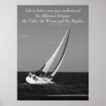 Life is better - Sail - Poster