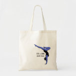 Life is better upside down - handstand canvas bag