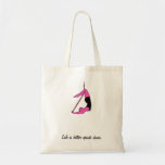 Life is better upside down - lyra tote bags