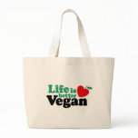 Life Is Better Vegan bags
