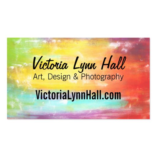 Life Is Better With Art Custom Business Card