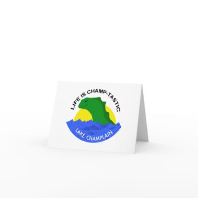 Life Is Champ-tastic Note Cards by rpmwear