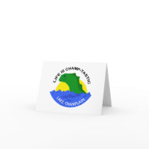 Life Is Champ-tastic Note Cards by rpmwear Life Is Champ-tastic Note Cards