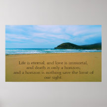 Life is eternal, and love is immortal POSTER